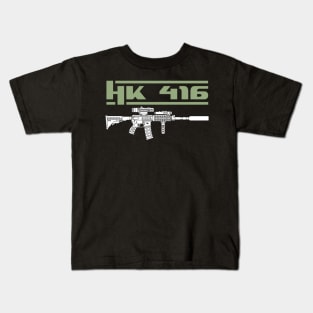 Assault Rifle HK 416 Sopmod 1 Kids T-Shirt